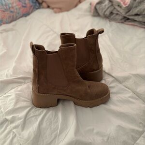 DV by Dolce Vita Brown Ankle Boots